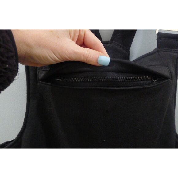 Massif Mountain Gear Co. Flame Resistant Fleece Elements Bib Overall - Black M - Picture 8 of 13